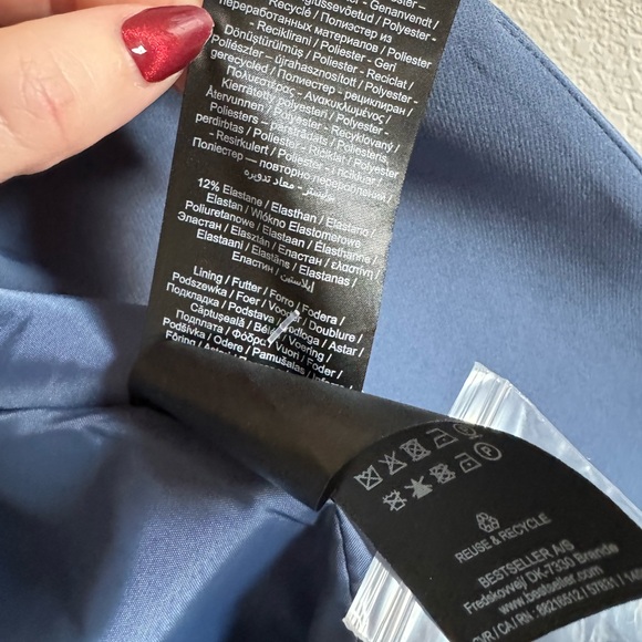 Aware by VERO MODA Oversize Blazer - Vintage Indigo- size 6 - Picture 5 of 9